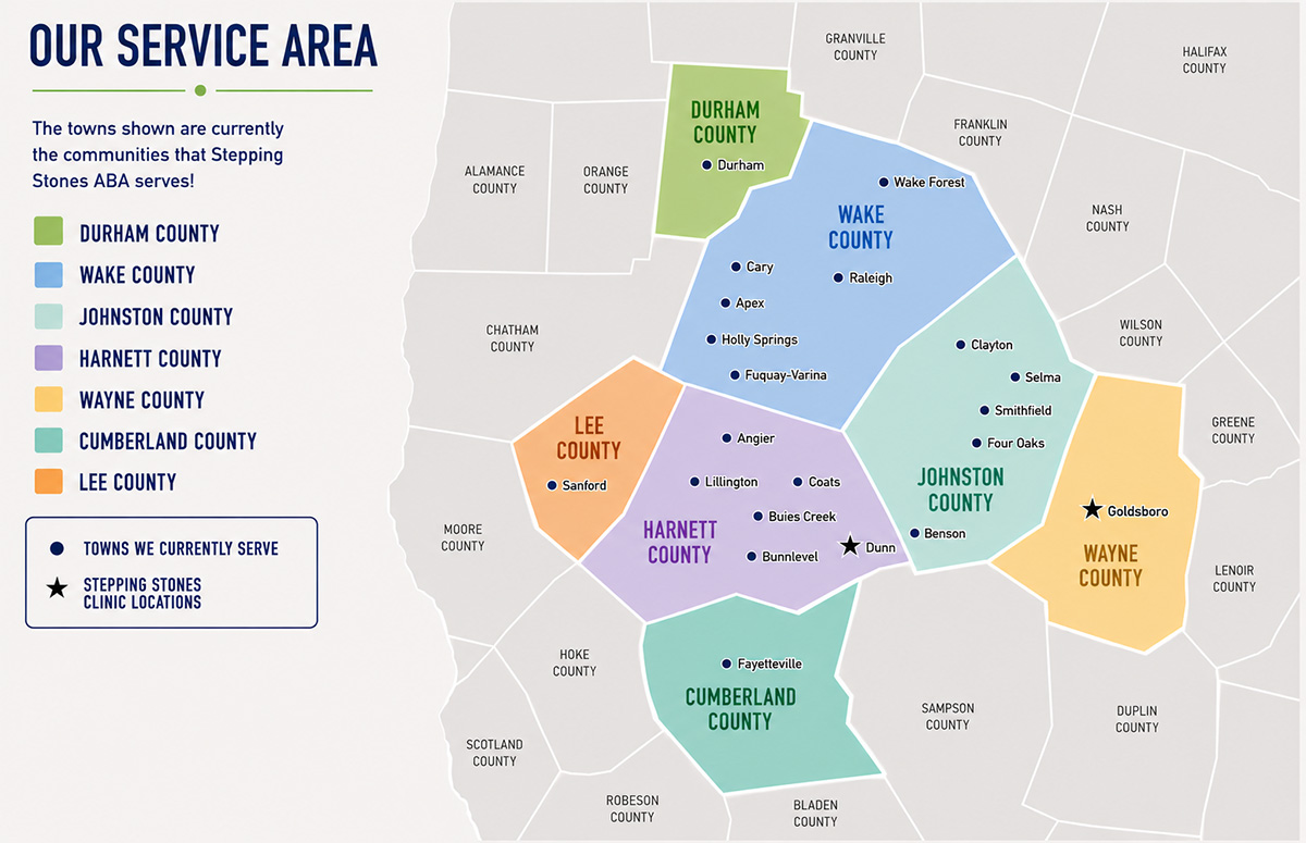 Stepping Stones Services Map